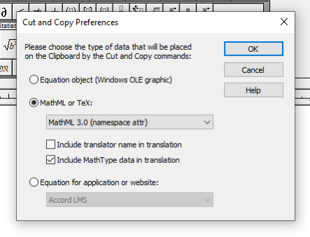 Insert Math in Word with with Equation Editor - The DAISY Consortium