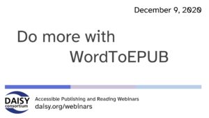 Do more with WordToEPUB opening slide