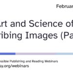 Art of Science of Describing Images part 3 cover slide