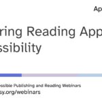 Exploring Reading App Accessibility title slide