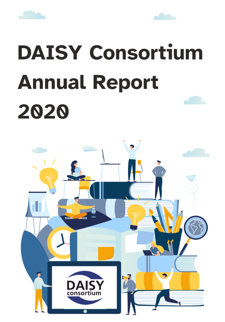 DAISY Consortium Annual Report 2020 cover image