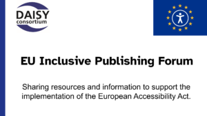EU Inclusive Publishing Forum cover slide