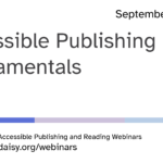Accessible Publishing Fundamentals title slide
