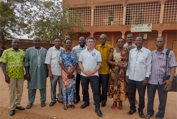 Photo of one of the publisher training groups in Africa