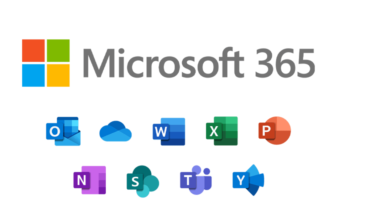 Microsoft 365 application icons