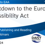 Countdown to the European Accessibility Act webinar title slide