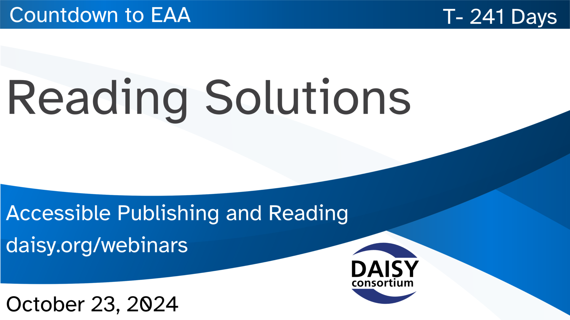 Reading Solutions webinar title slide