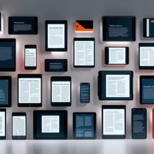 Image representing a wide variety of different reading apps